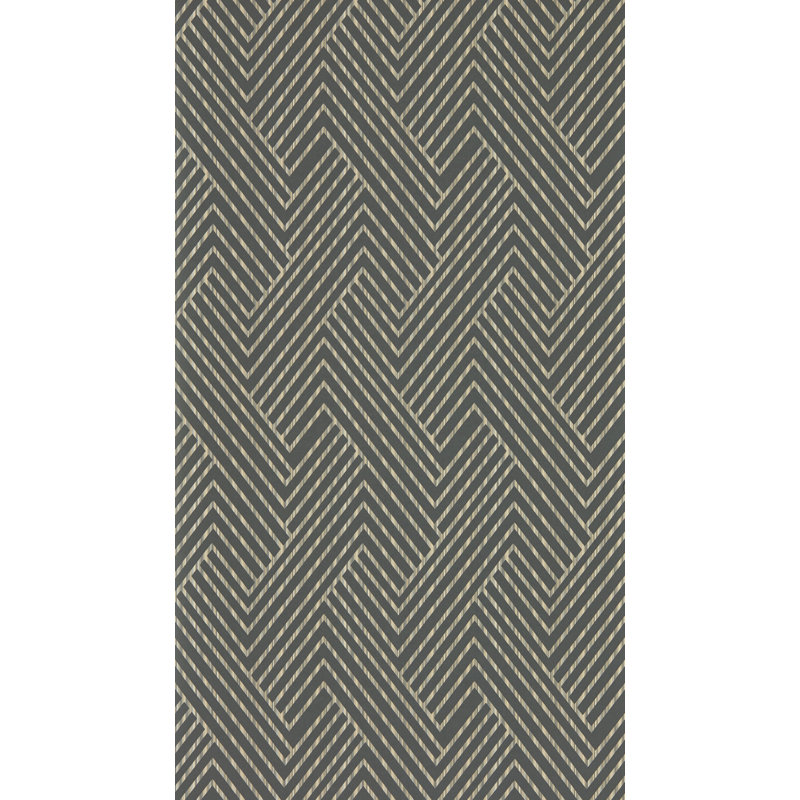 Grassetto Vivido Wallpaper Roll, Charcoal