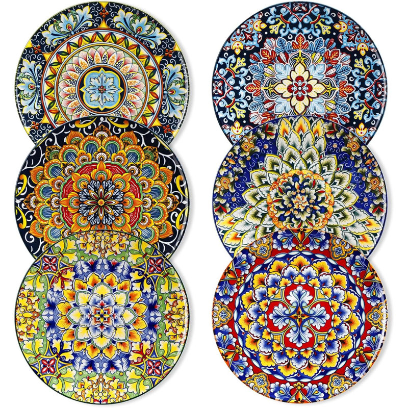 Assiettes à salade en céramique