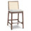 Modern Brazilian Nardia Cane Bar Stool