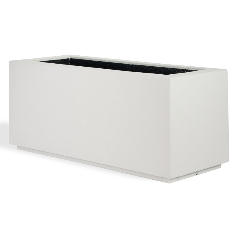 Argentine Trough Planter, White