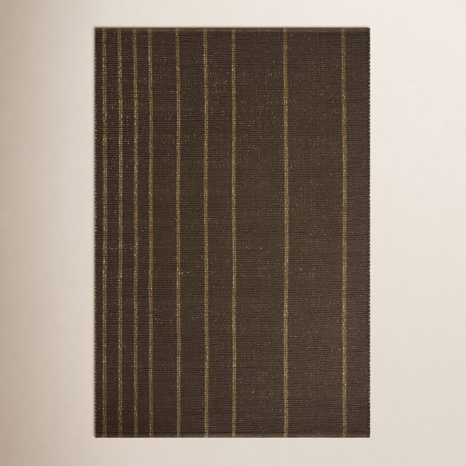 Leanne Ford x Loloi Weatherstaff Espresso / Natural Area Rug, Square 1'6"
