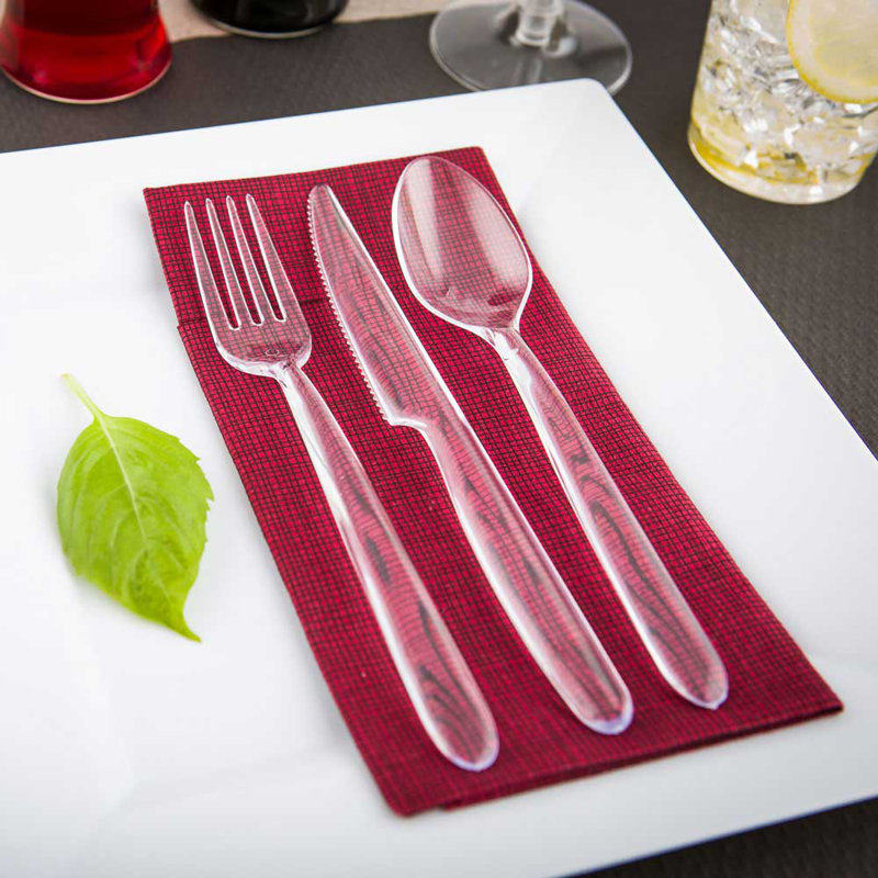 Disposable Spoons, Clear