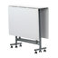 Table de bricolage pliable 58,75 po x 36,5 po avec roulettes