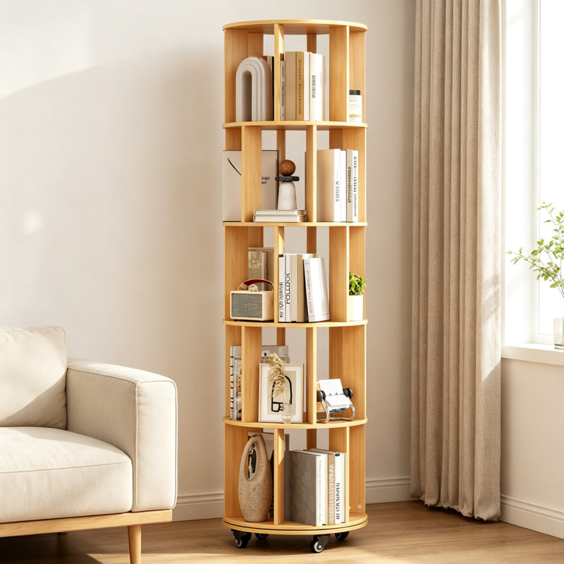 Bookcase, 166 cm H x 46 cm W x 46 cm D x, Wooden