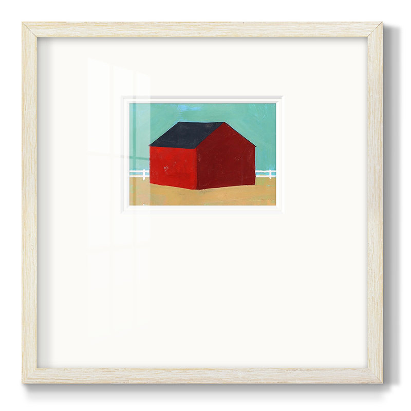 «Big Red One», reproduction encadrée, H 17 po x l 17 po x P 1,25 po