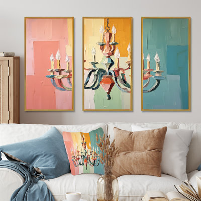 Lustre baroque Brilliance - lustre, art mural