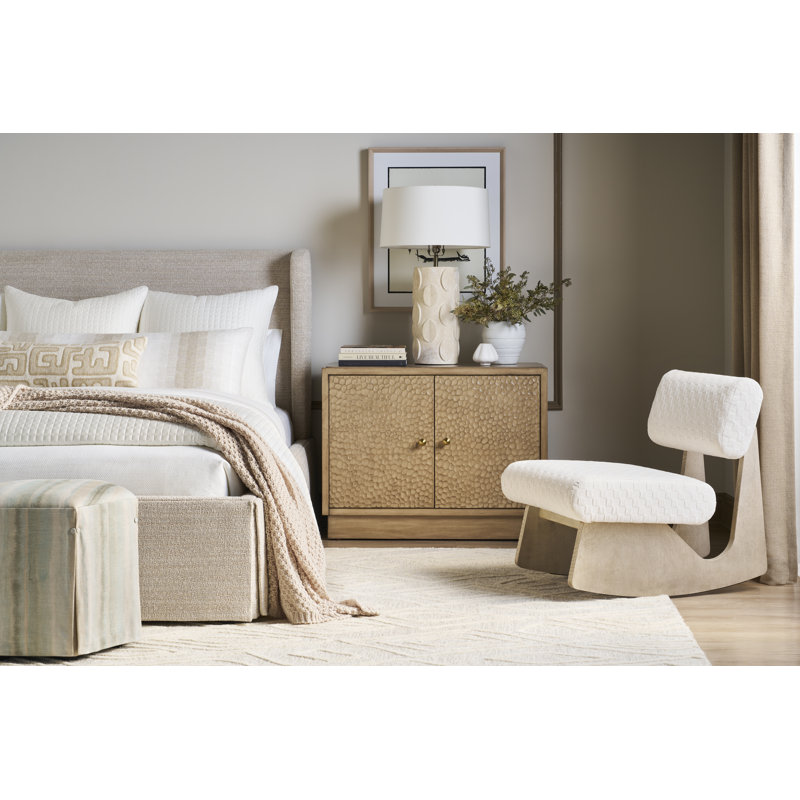 Aubree Ottoman, Worthy Snow