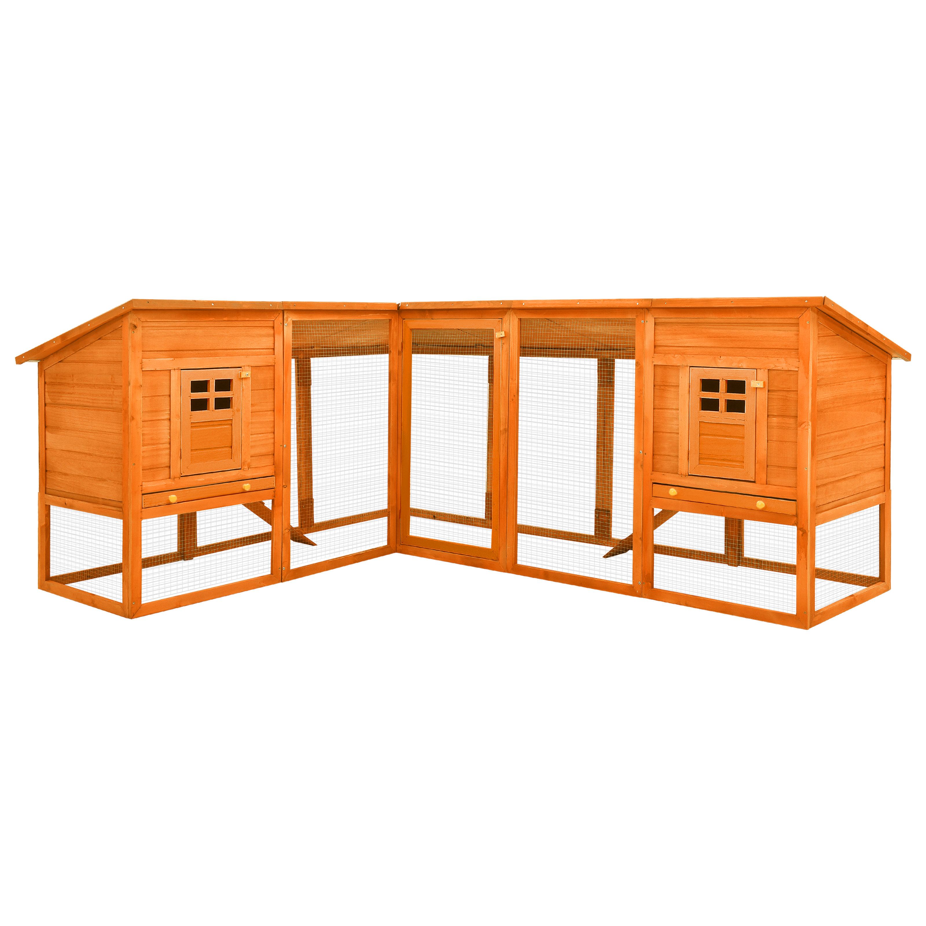 Tucker Murphy Pet™ Caleidih Weather Resistant Rabbit Hutch with Ramp ...