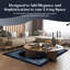 Tapis bleu marine Ramsel-33341896