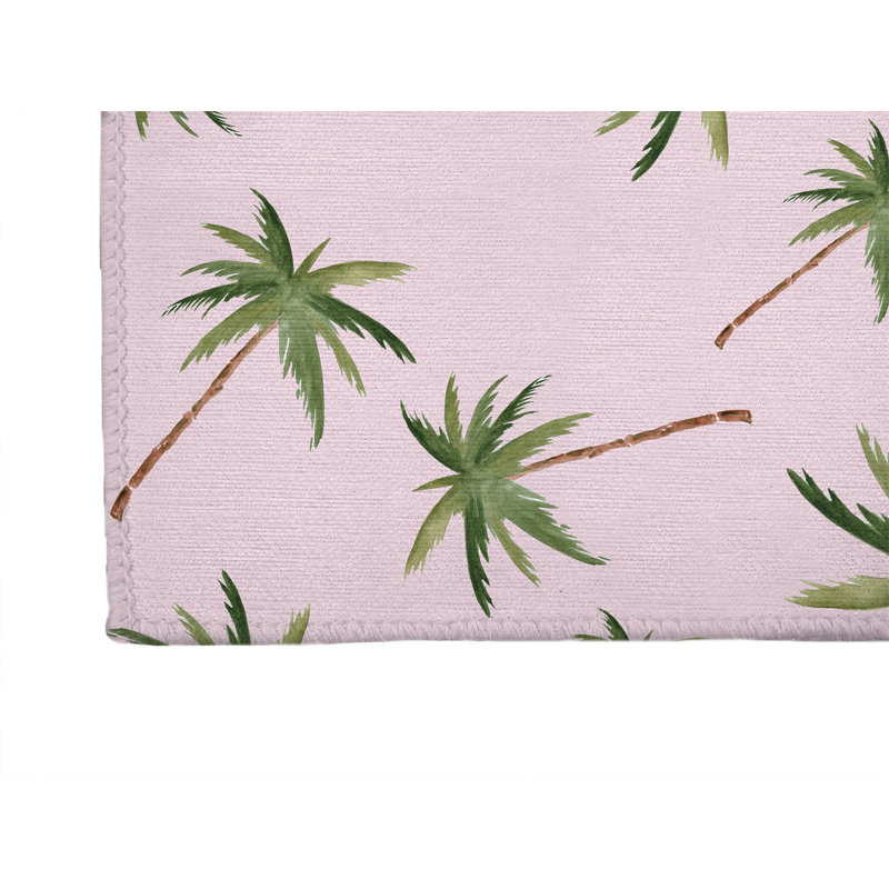 Tapis d'extérieur Summer Palms, Tapis de couloir 2 pi 6 po x 8 pi