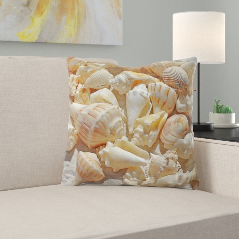 Coussin décoratif sea coquillages