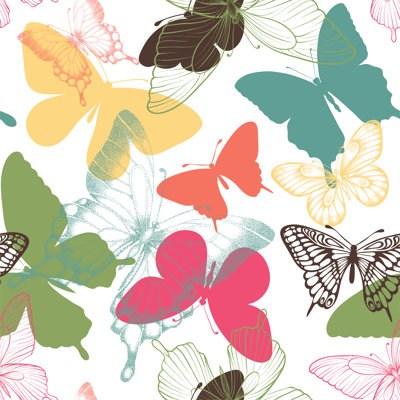Pecktonville Seamless Pattern 1 Piece Wrapped Canvas Wall Art