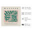 «Botanical Matisse Plant», reproduction d'art moderne sans cadre Mid-Century vert et rose-1873278942