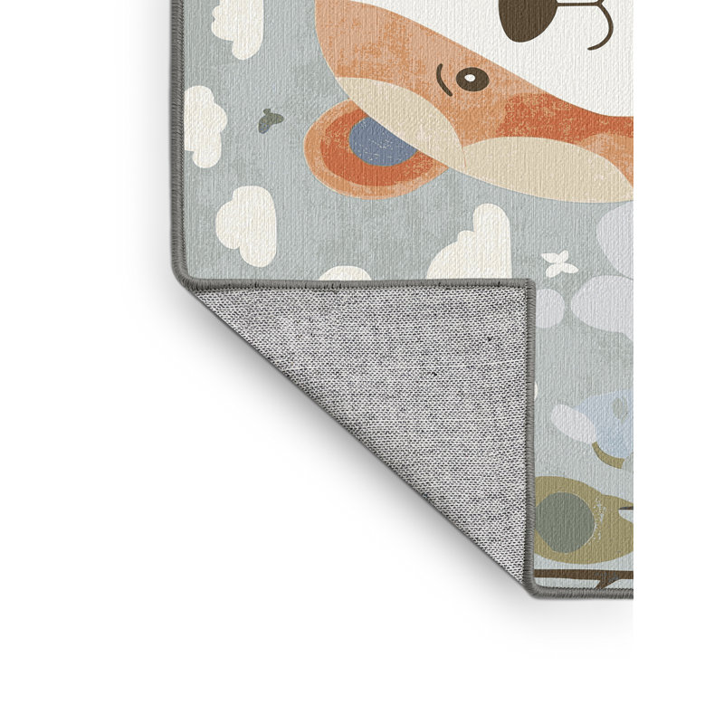 Tapis pour enfants East Urban Home, Rectangle 4pi x 6 pi