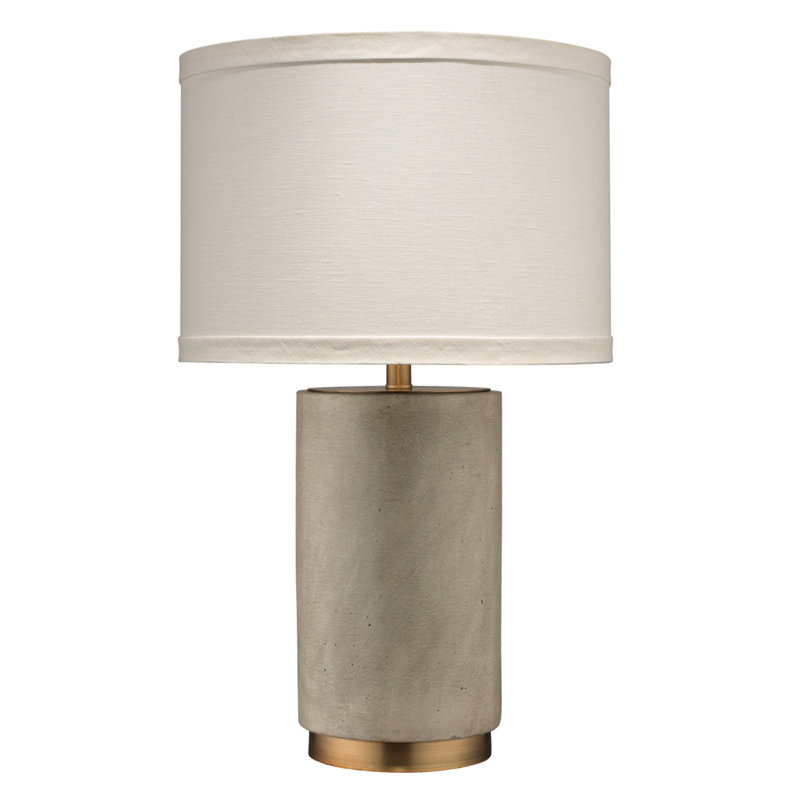 Lampe de table en ciment 25,5 po Mortar