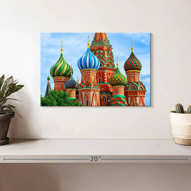 Adella Saint Basil's Cathedral In Moscow, 8" H x 12" W