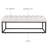 53.54" Velvet Bench with Metal Frame-1014918092