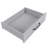 Kitchen Island With Trash Can Storage Cabinet, Kitchen Cart With Drop Leaf, Spice Rack, Towel Rack And Drawer, Rolling Kitchen Island On Wheels With Adjustable Shelf, Grey-1316634710-1316634707