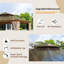 Pavillon de jardin d'extérieur en métal