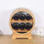 Open Shelving Wine Bottle Rack Brown