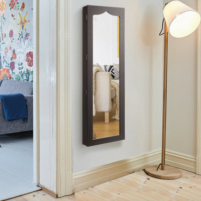 Armoire à bijoux sur la porte avec miroir 5 del Vittori