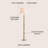 Signe 60.5'' Brass Gold Traditional Floor Lamp