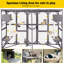 Aire de jeux murale en bois pour chat Catio