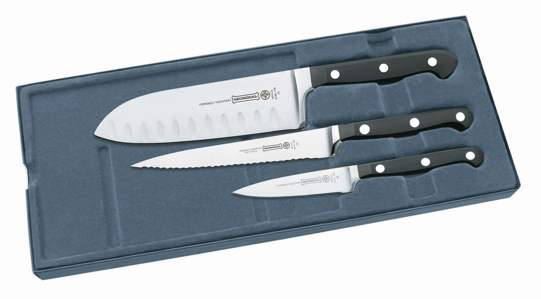 Mundial 5100 Series 3 Piece High Carbon Stainless Steel Assorted Knife