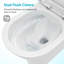 Belfry Bathroom Larios 1.59L LPF Round One-Piece Toilet (Seat Not Included)