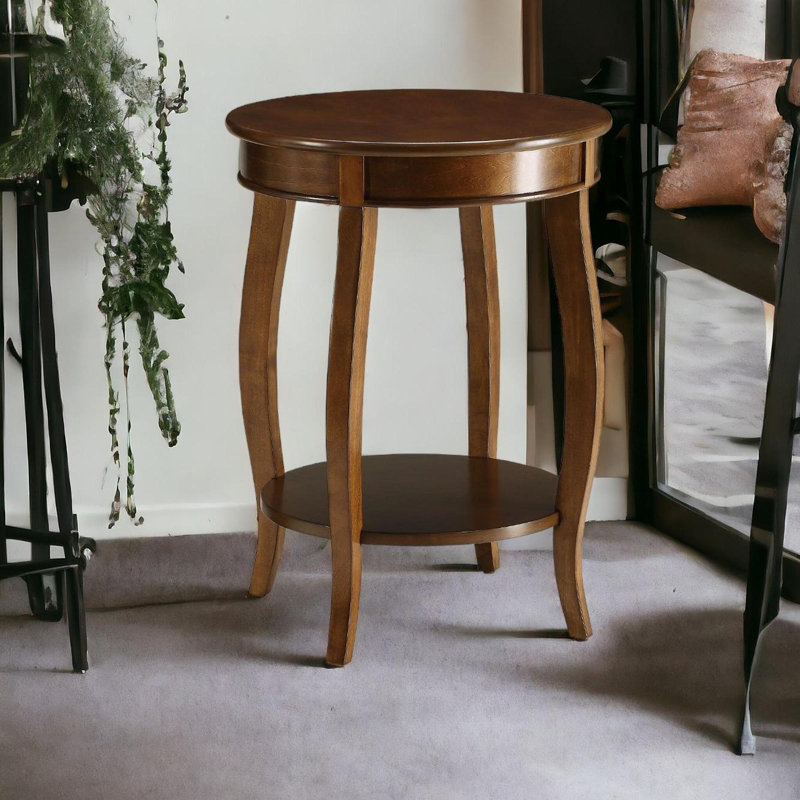 Table d'appoint Aberta, Noyer