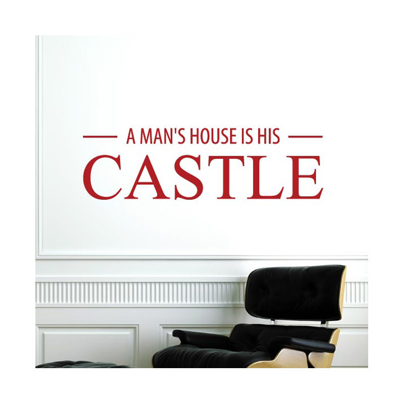 Wall Decal, Dark Red