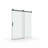 56"  - 60" W X 76" H Frameless Design Soft-Closing Single Sliding Opening Shower Door  - 3/8" (10Mm) Tempered Glass With Easy-Cleaning Coating-122071504