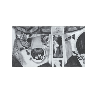 Betrayal Of Space | German Pencil On Canson Paper | By Krishna Rajendra