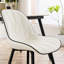 Chaise d'appoint rembourrée en similicuir Chardee-1647928893