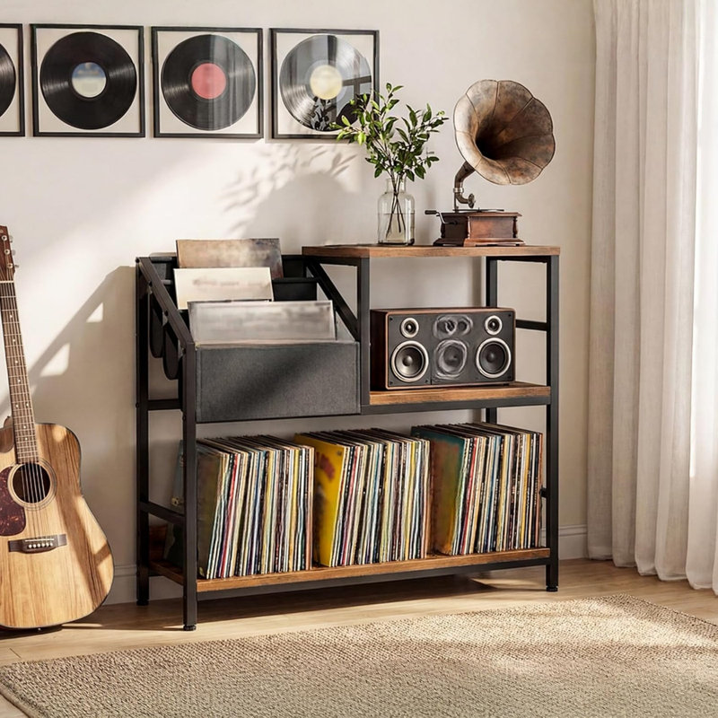 80 cm H Media Shelves