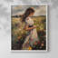 WOMEN Series CCLXV III - reproduction encadrée de qualité supérieure - prête à être accrochée - aucun clou requis-867619139-867619137