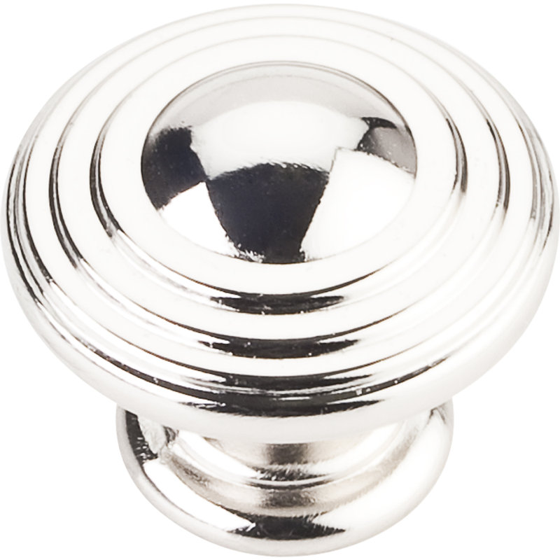 Bremen II Mushroom Knob, Polished Nickel