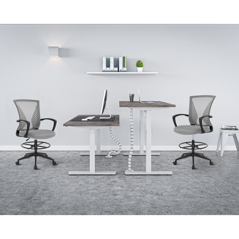 Drafting Chair, Gray
