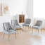 Briana 109.22cm H Upholstered Upholstered Back Side Chair-85632690