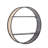 Avante Circle Metal Accent Shelf