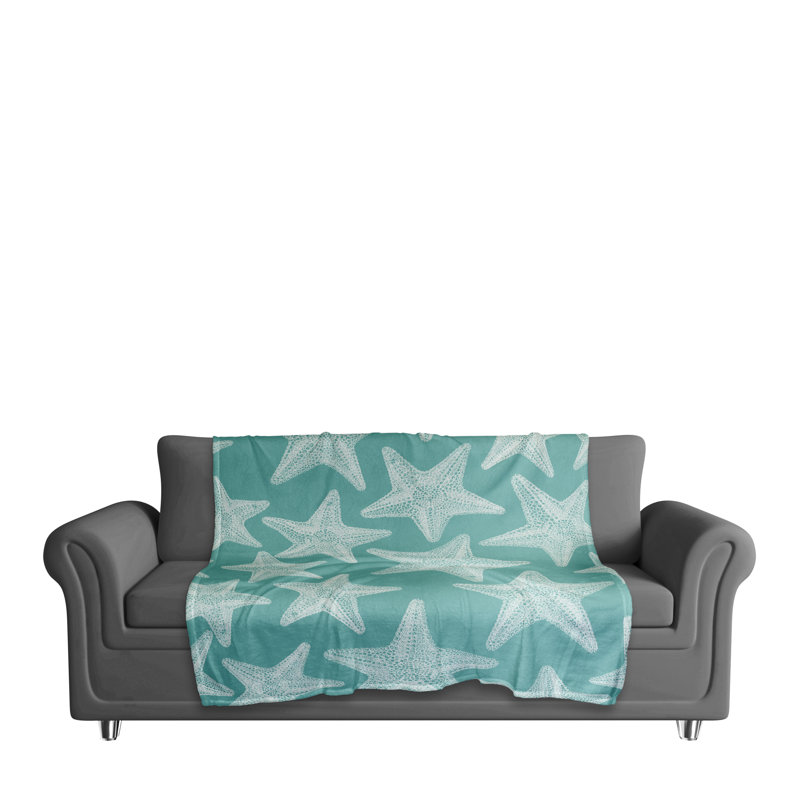 Hand Woven Throw Blanket, Teal