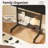 Charrisse Height Adjustable Rolling TV Stand with Mount-99197549
