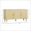 Buffet, armoire de cuisine avec tablettes réglables