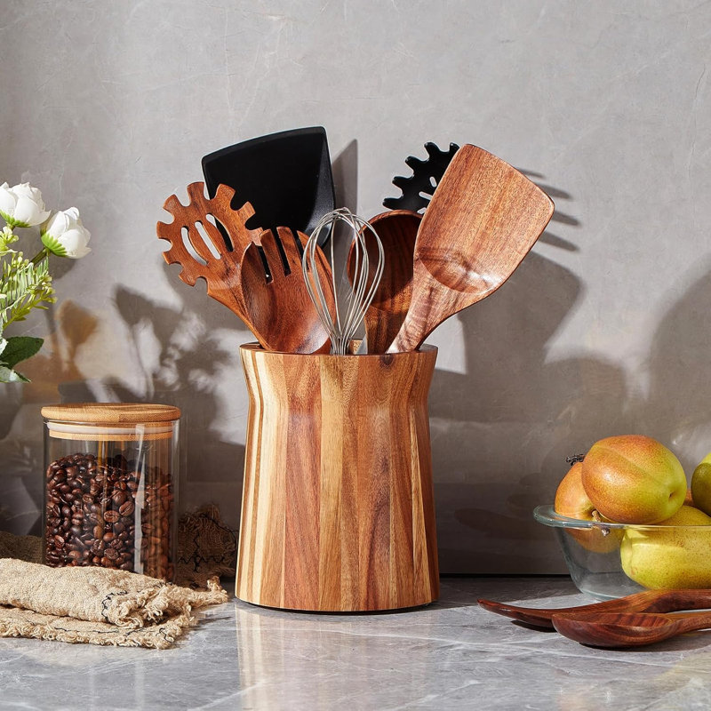 Wooden Cutlery Rack