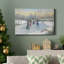 «Skating At Dusk», toile tendue avec châssis de qualité supérieure - prête à être accrochée-55393976