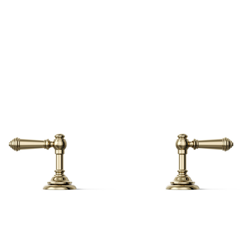 Artifacts® Bathroom Sink Lever Handles, Vibrant French Gold