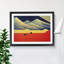 An Abstract Desert Vol.2 1 Piece Single Picture Frame Wall Art-774059648-774059649