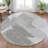 Machine Washable Indoor/Outdoor Xhevrie Linen Rug-112122489