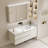 French minimalist bathroom cabinet
