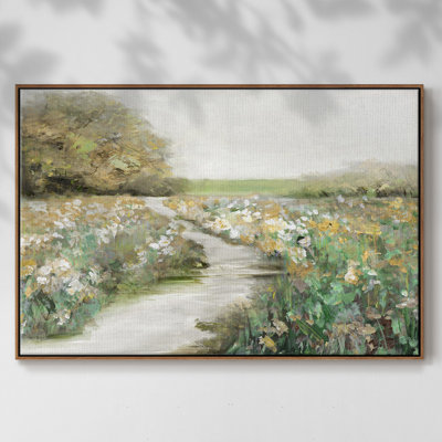 Toile tendue encadrée Quiet Meadow